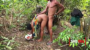 hey village girl, wanna feel this young cock deep in your hairy pussy outdoors??