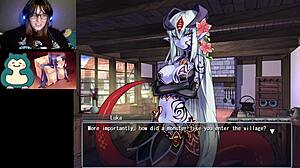 Vomitchan Streams Monster Girl Quest Part 1 Hentai Striptease Clothes Ripped