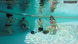 i watched eva sasalka and jason fuck underwater at the pool