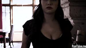 lesbian milf dives into hardcore threesome sucking big tits and cocks