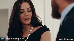 Lucky Dude Pounds Whitney Wright Bent Over Doggystyle Blowjob