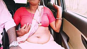 Indian Maid Delivers Dirty Talk Car Sex Ride