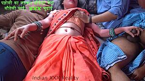 Indian stepmom pussy fucked raw by not-son in hindi dirty talk.