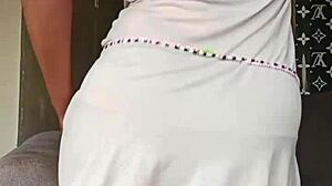 Curvy Amateur Cowgirl Rides Cock in Homemade Passionate Clip