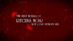 curvy regina noir does wet pussy yoga in office stripping panties for boss