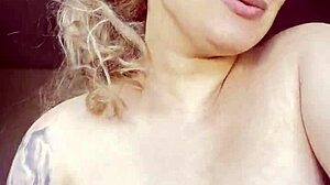 Blonde With Hot Natural Boobs Bouncing Bent Over Big Ass Doggystyle