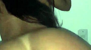 latina big ass bent over for quick rough parental sneak fuck