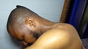 BBW Squirts on Big Black Cock Doggystyle Couch Fuck