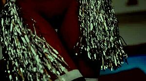 Interracial gangbang pisses then pounds all her holes raw