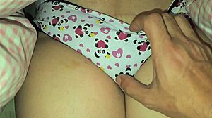 virgin stepdaughter's soft pussy tempts daddy touch