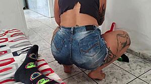 tiffany montavani punishes nervous russian boy's virgin pussy first time?