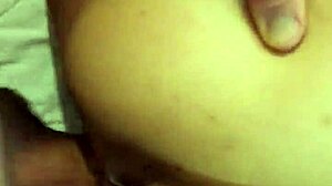 Tight latina teen pussy stretched wide in intense closeup action