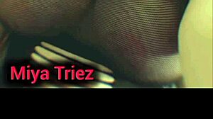 Miya Triez Humiliates Cuckold Hubby With Dirty Talk!