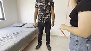 Hubby fucks curvy mexican seamstress doggystyle while i watch juicy ass bounce?