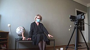 Watch This Mature Teacher Get Anal-Vaginal Fucked In Anatomy Class! Pawg