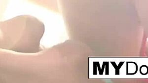 kayla jane danger slowly peels off stockings revealing sexy feet and lingerie