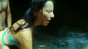 Exotic Jungle Fuck Shakes Ass To Orgasm In Tropical Rain