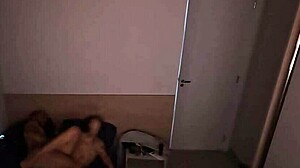 woke up horny and fucked my big ass roommate doggystyle bareback cum in mouth