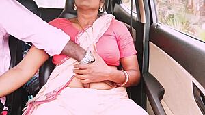 Indian Maid Delivers Dirty Talk Car Sex Ride