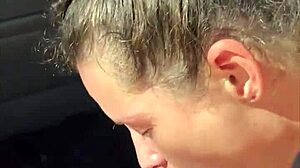 Slim Thick Hooker Fucked Publicly Before Facial Cumshot