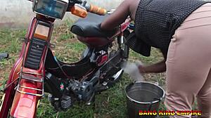 Did I Beg Right for That Hardcore Pounding After Hubby's Bike Wash?