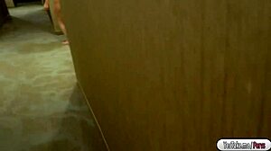 Pervert's big cock ravages sexy daisy's ass bent over pov