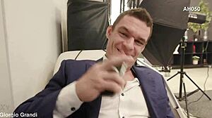 behind the scenes with mina k and zlata shine anal gangbang rough gaping swallows