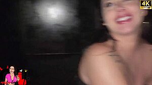 hotwife swings into cabin offers pussy but begs bbc to fill her ass with milk