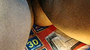 hey desi bhabi just casually cleaning up her hairy spot looking all cute and wifey