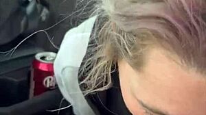 Streetwalker Deepthroats Bareback Till Facial Cumshot In Car