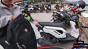 amateur teen couple bangs publicly on thai island