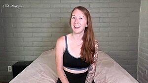 Chastity Cage Locks You While Ellie Rowyn Dominates Your Weekend?