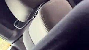 Black Babe Plays with Pink Pussy in Tight Dress on Big Black Cock