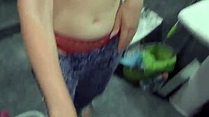 wet games with step sis turn into rough pussy creampie fantasy