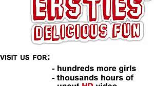 Sexy Babes Finger Wet Shaved Pussies in Doggystyle Montage!