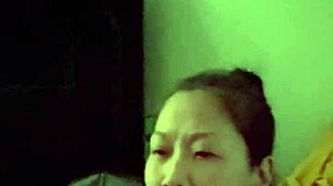 Korean Milf Sucks Husband's BWC POV