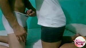 I bent babysitter over and creamed her tight ass!