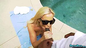 Sophia West pounds big cock outdoors relentlessly