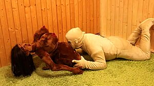 Sex dolls Catalina Valentina and Marsalina Valentina take turns anal fucked by Valentino