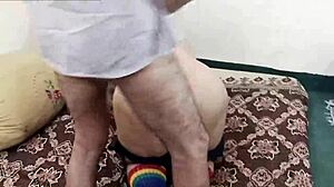 that hairy indian bbw divorced muslim takes rough anal pounding