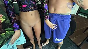 Russian Slut Endures Double Penetration in Juicy Pussy Before Big Cumshot