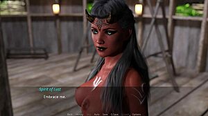 demon girl fucked hard by monster cock in lust city