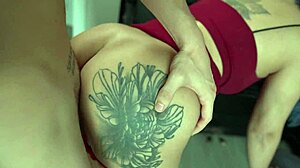 Submissive slut trades piano lessons for bent over doggystyle pounding on big ass.