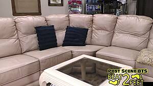 Nathalia's sweaty nurse feet tease patient with joi.