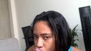 i love sucking this hard bbc deep in my throat from my amateur couple quickie with nysdel