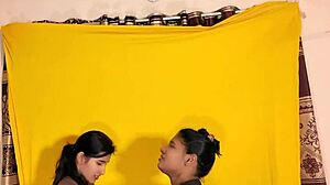 romantic ffm threesome: i fuck wife and best friend, cum in her pussy