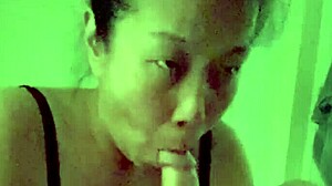 Korean Milf Sucks Husband's BWC POV