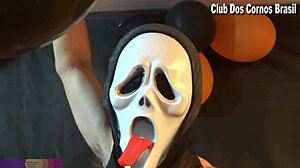 Hoje É Noite De Halloween Minha Esposa Tá A Fim De Dar Pra Outro Completo!!