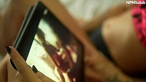 Horny besties rip clothes for juicy pussy licking and first lesbian orgasms