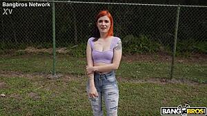 Sawyer swipes right on your throbbing cock, ready for her?